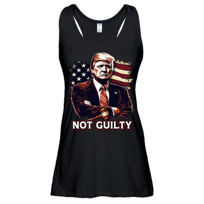 Not Guilty Trump Trump Not Guilty Classic Ladies Essential Flowy Tank