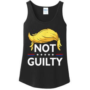 Not Guilty Trump Wear this Tee to your favorite Trial Ladies Essential Tank