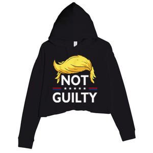 Not Guilty Trump Wear this Tee to your favorite Trial Crop Fleece Hoodie