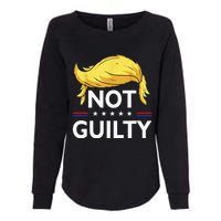 Not Guilty Trump Wear this Tee to your favorite Trial Womens California Wash Sweatshirt