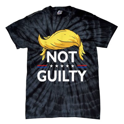 Not Guilty Trump Wear this Tee to your favorite Trial Tie-Dye T-Shirt