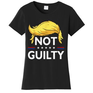 Not Guilty Trump Wear this Tee to your favorite Trial Women's T-Shirt