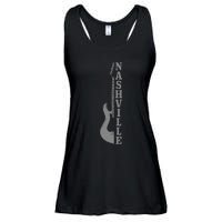 Nashville Guitar Tennessee Vintage Country Music City Ladies Essential Flowy Tank