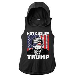 Not Guilty Trump Ladies PosiCharge Tri-Blend Wicking Draft Hoodie Tank