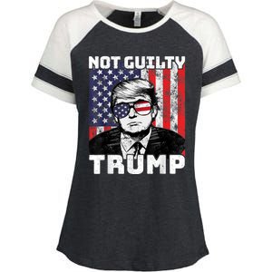 Not Guilty Trump Enza Ladies Jersey Colorblock Tee