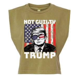 Not Guilty Trump Garment-Dyed Women's Muscle Tee