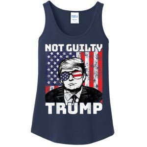 Not Guilty Trump Ladies Essential Tank