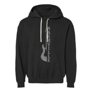 Nashville Guitar Tennessee Garment-Dyed Fleece Hoodie