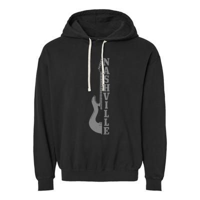 Nashville Guitar Tennessee Garment-Dyed Fleece Hoodie