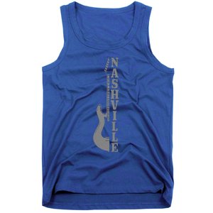 Nashville Guitar Tennessee Tank Top