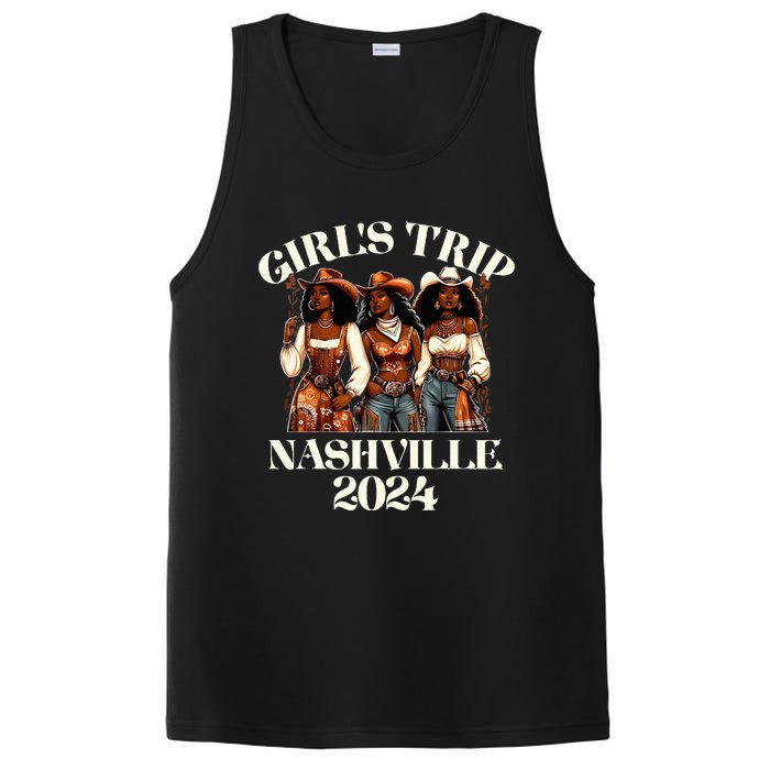 Nashville Girl Trip 2024 African Melanin Cowgirl PosiCharge Competitor Tank