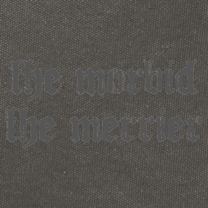Nu Goth The Morbid The Merrier Dark Gothic Emo Horror Cotton Canvas Backpack