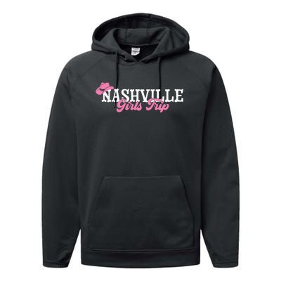 Nashville Girls Trip Performance Fleece Hoodie