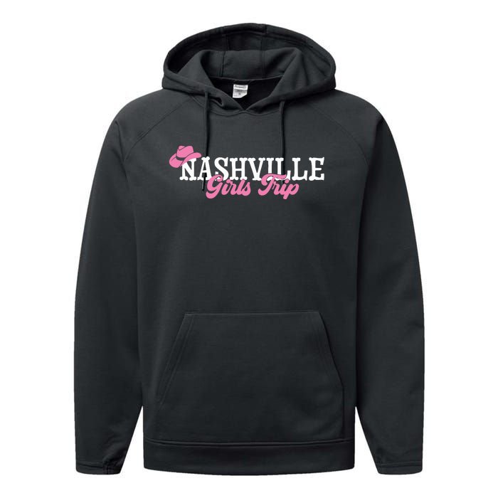 Nashville Girls Trip Performance Fleece Hoodie