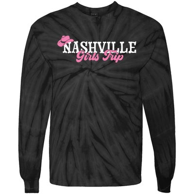 Nashville Girls Trip Tie-Dye Long Sleeve Shirt