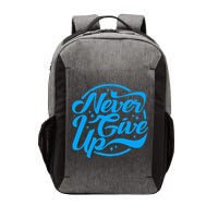 Never Give Up Vector Backpack