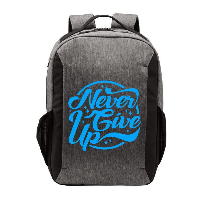 Never Give Up Vector Backpack