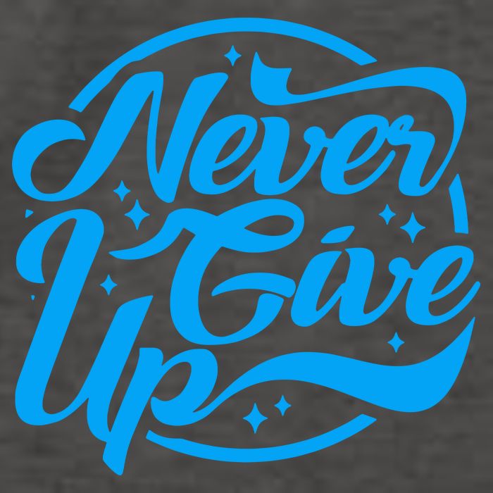 Never Give Up Vector Backpack