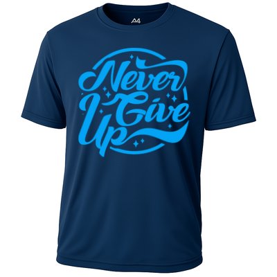 Never Give Up Cooling Performance Crew T-Shirt