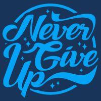 Never Give Up Baby Bodysuit