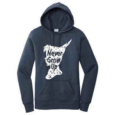 Never Grow Up Women's Pullover Hoodie