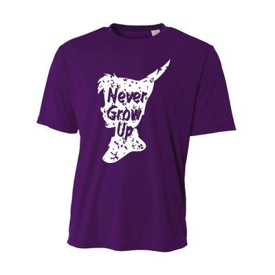 Never Grow Up Performance Sprint T-Shirt