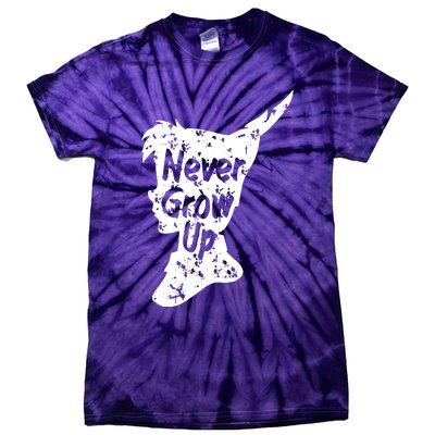 Never Grow Up Tie-Dye T-Shirt