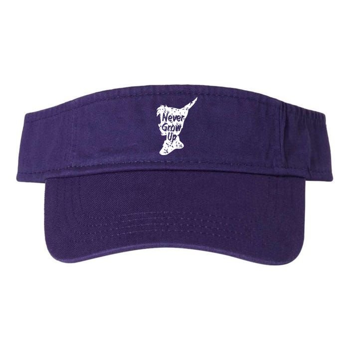 Never Grow Up Valucap Bio-Washed Visor