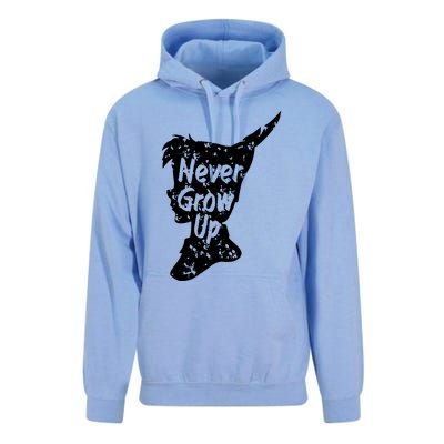 Never Grow Up Unisex Surf Hoodie