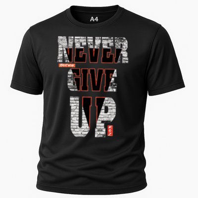 Never Give Up Stronger support inspiration trending gift idea Performance Shirt