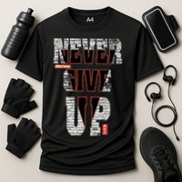 Never Give Up Stronger support inspiration trending gift idea Cooling Performance Crew T-Shirt