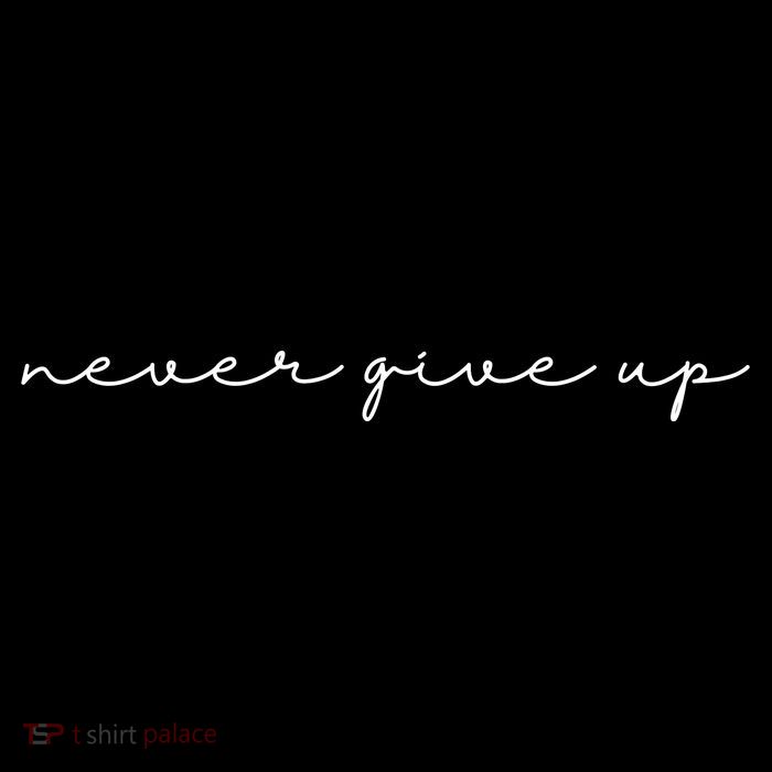 Never Give Up Backpack