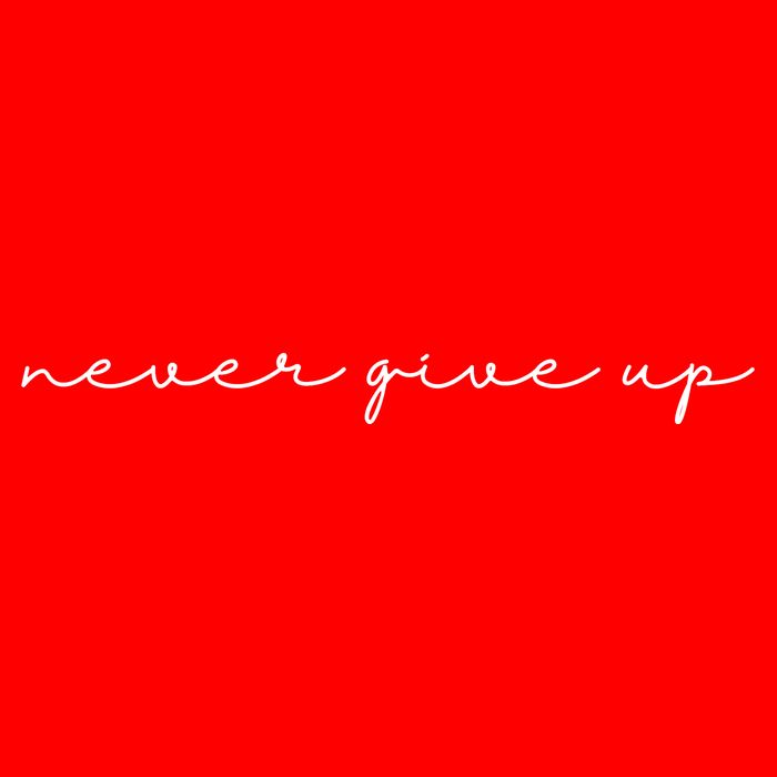Never Give Up Premium T-Shirt