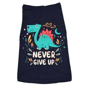 Never Give Up Doggie Tank