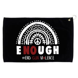 No Gun Violence End Gun Violence Awareness Month Wear Orange Grommeted Golf Towel