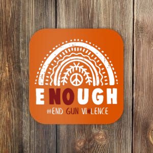 No Gun Violence End Gun Violence Awareness Month Wear Orange Coaster