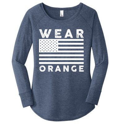 National Gun Violence Awareness Day Enough End Gun Violence Women's Perfect Tri Tunic Long Sleeve Shirt