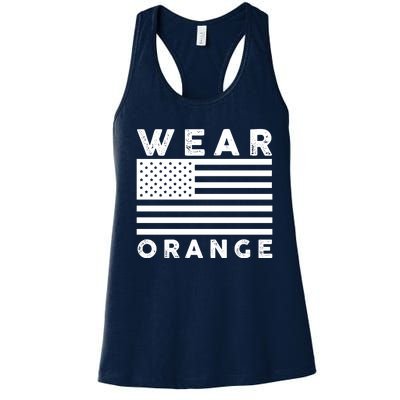 National Gun Violence Awareness Day Enough End Gun Violence Women's Racerback Tank