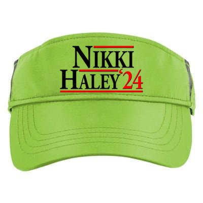 Nikki Haley 2024 For President Election Adult Drive Performance Visor