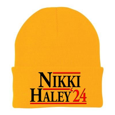 Nikki Haley 2024 For President Election Knit Cap Winter Beanie