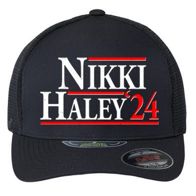 Nikki Haley 2024 For President Election Flexfit Unipanel Trucker Cap