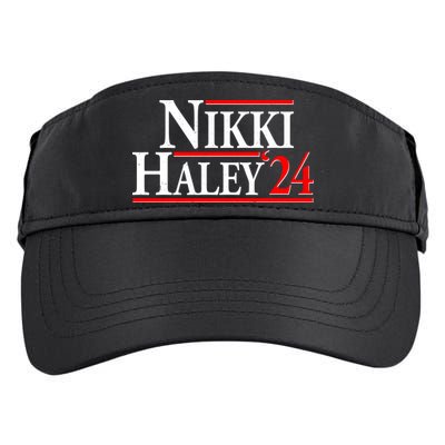 Nikki Haley 2024 For President Election Adult Drive Performance Visor