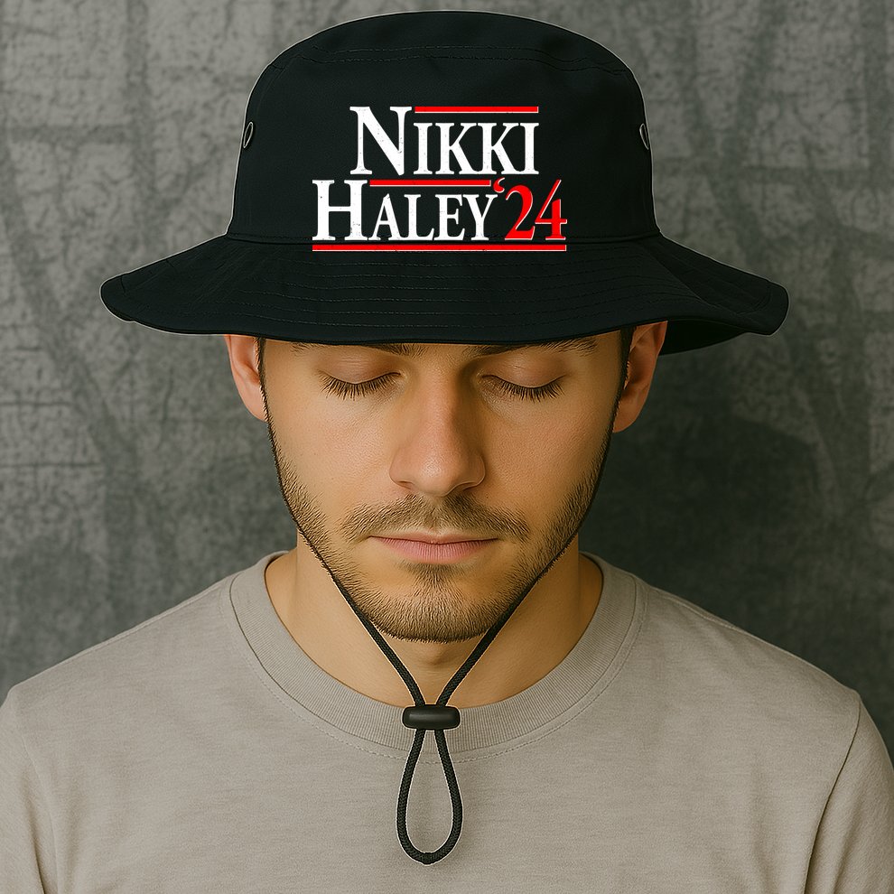 Nikki Haley 2024 For President Election Bucket Hat