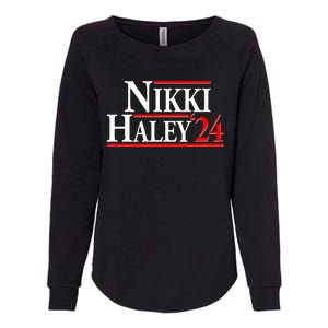 Nikki Haley 2024 For President Election Womens California Wash Sweatshirt