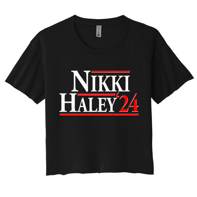 Nikki Haley 2024 For President Election Crop Top