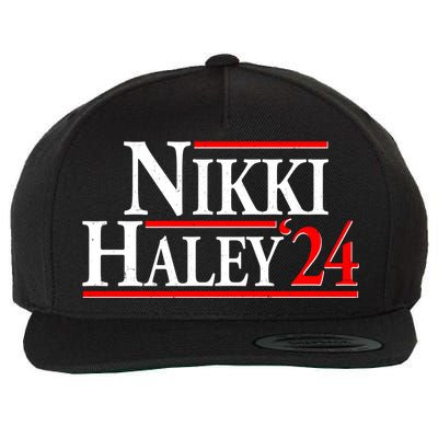 Nikki Haley 2024 For President Election Wool Snapback Cap