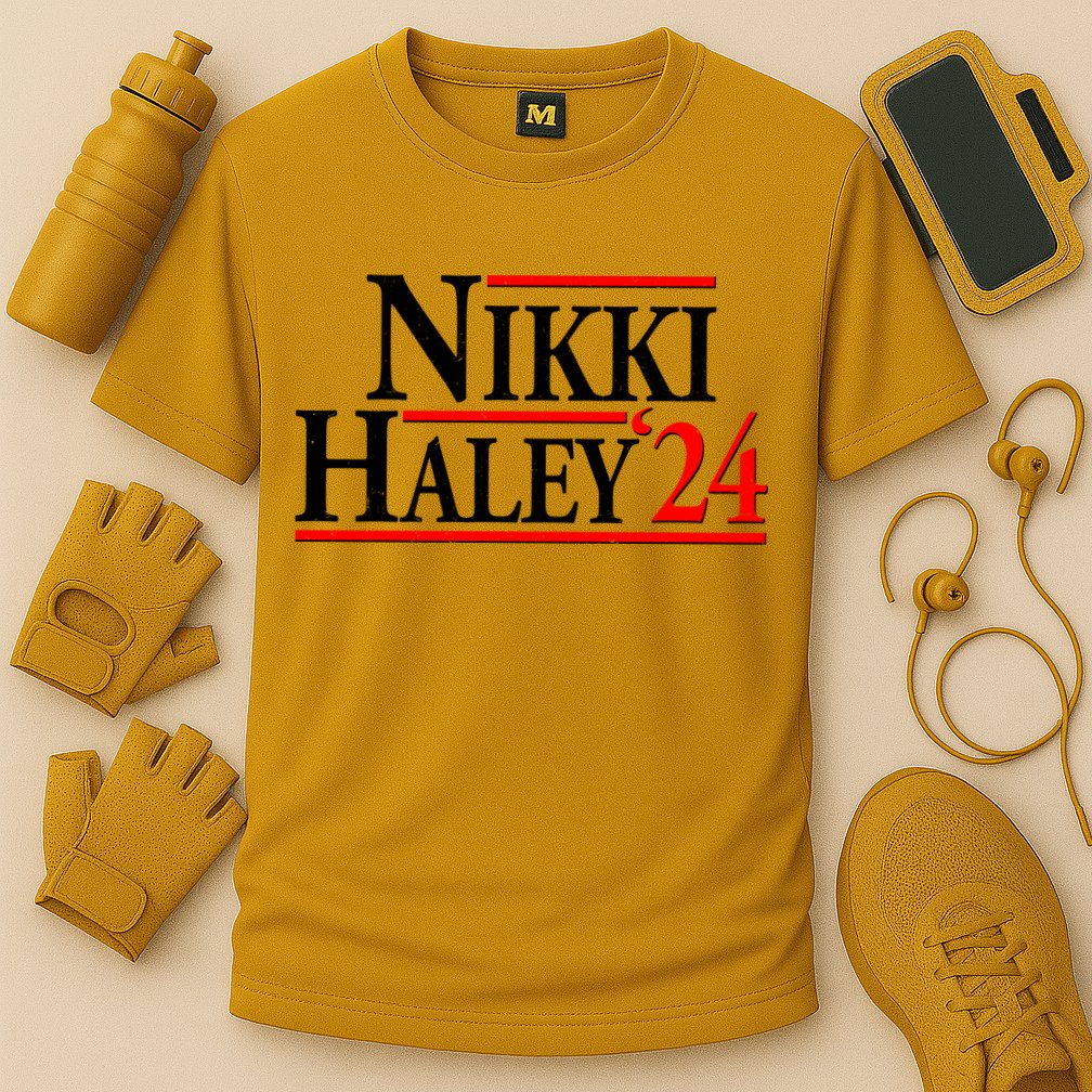Nikki Haley 2024 For President Election Cooling Performance Crew T-Shirt