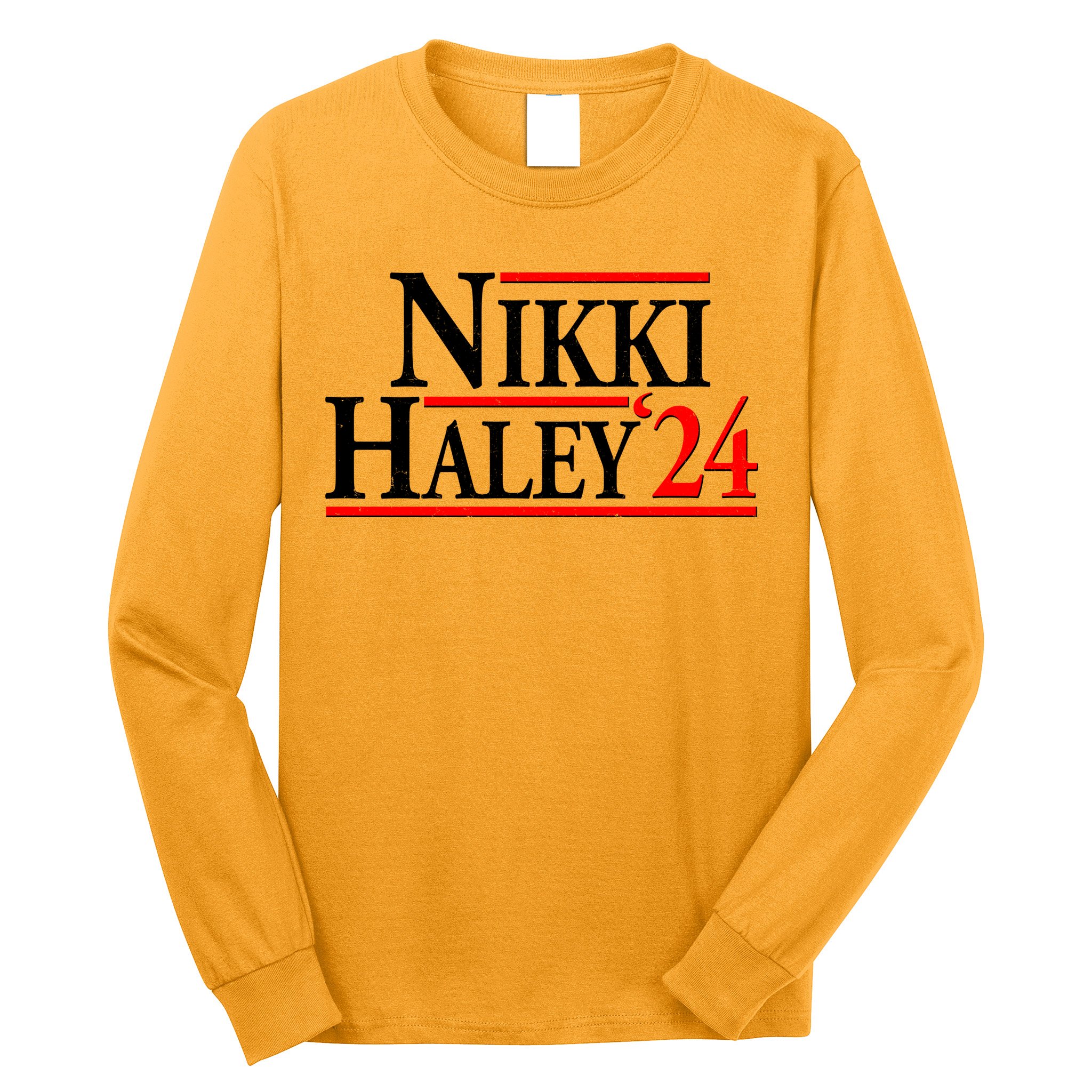 Nikki Haley 2024 For President Election Long Sleeve Shirt