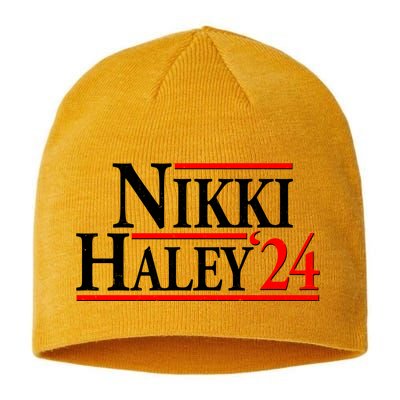 Nikki Haley 2024 For President Election Sustainable Beanie