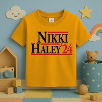 Nikki Haley 2024 For President Election Toddler T-Shirt
